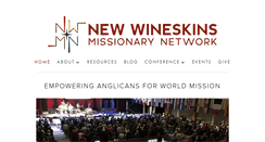 Desktop Screenshot of newwineskins.org